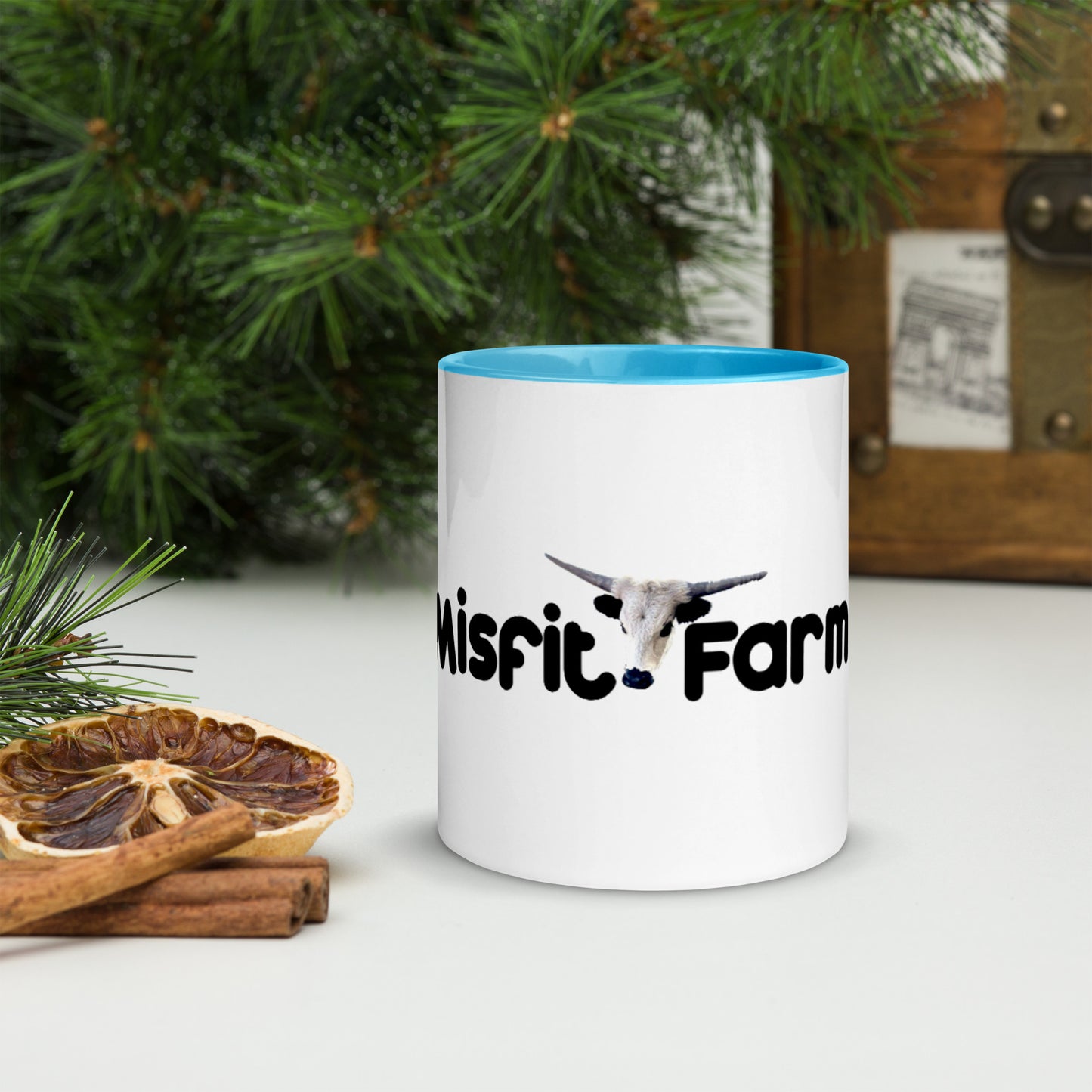 The Misfit Farm Mug with Color Inside