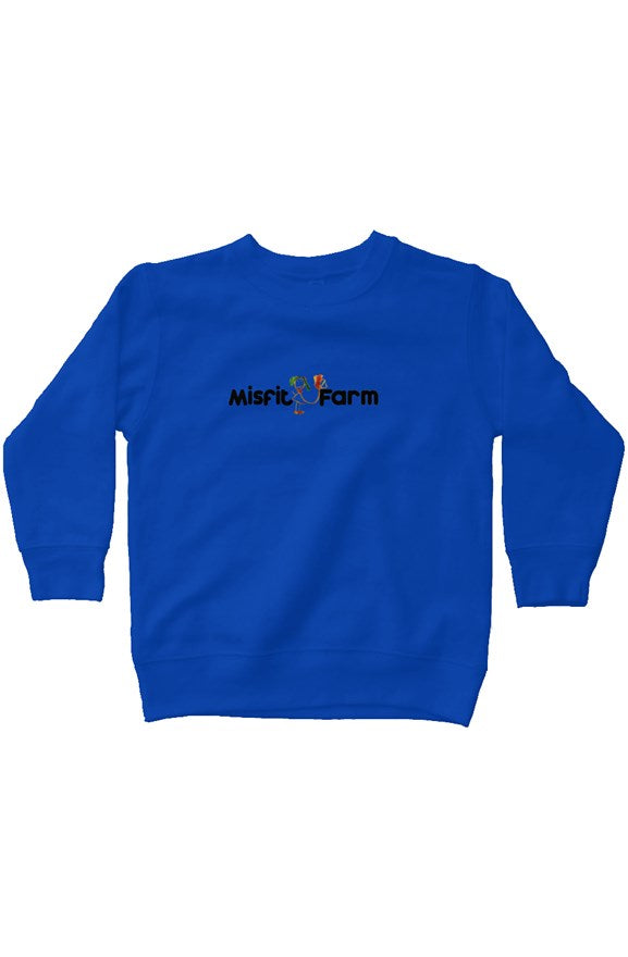 The Misfit Farm kids fleece sweatshirt