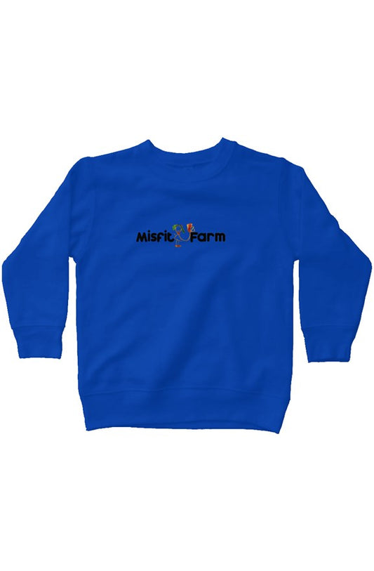 The Misfit Farm kids fleece sweatshirt