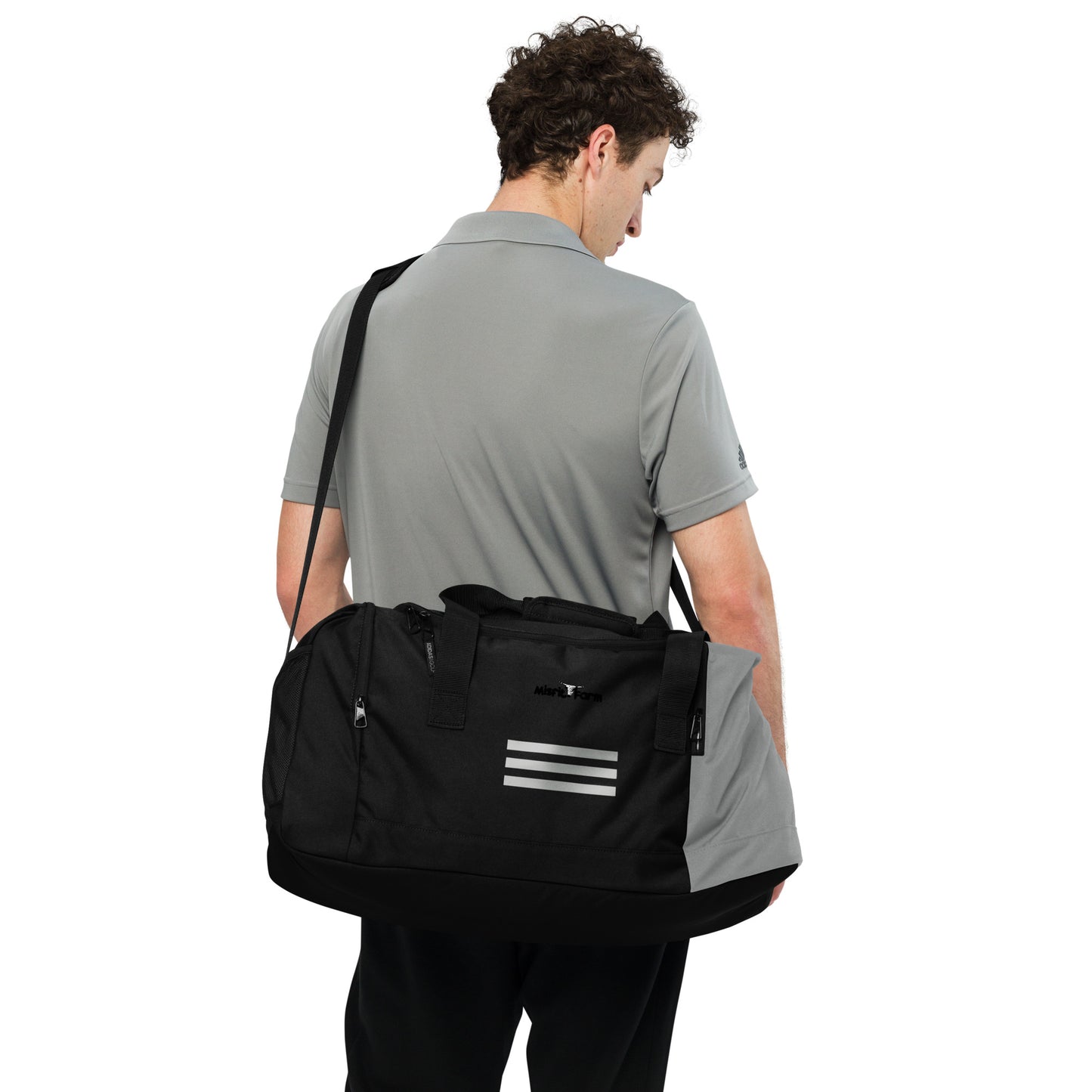 The Misfit Farm adidas duffle bag