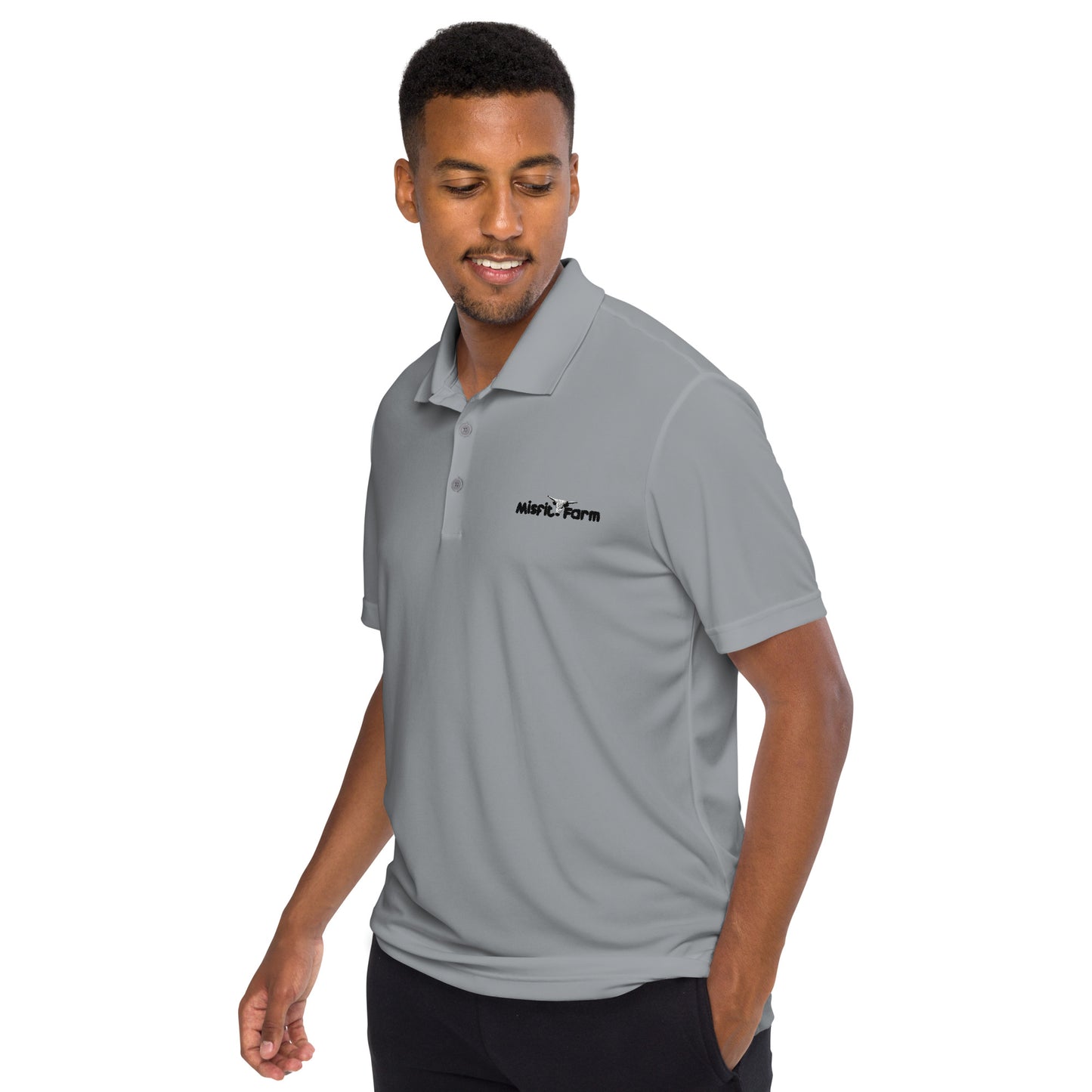 The Misfit Farm adidas performance polo shirt