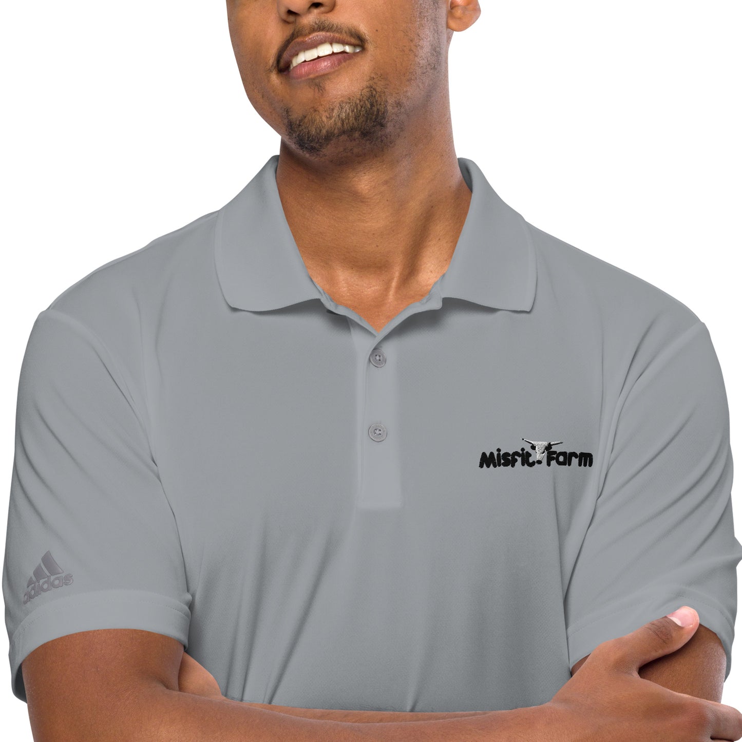 The Misfit Farm adidas performance polo shirt