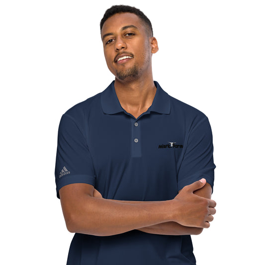 The Misfit Farm adidas performance polo shirt