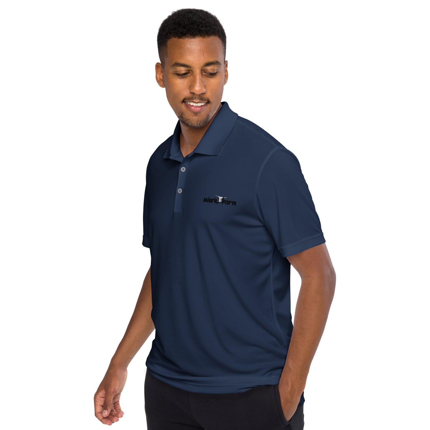 The Misfit Farm adidas performance polo shirt