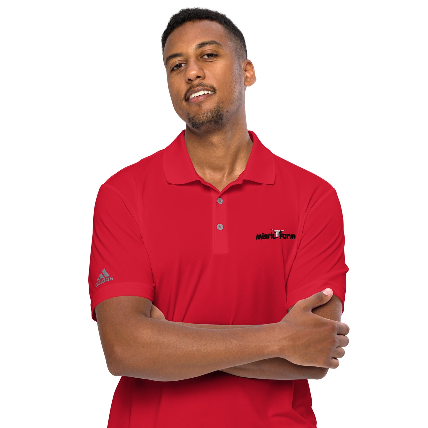 The Misfit Farm adidas performance polo shirt