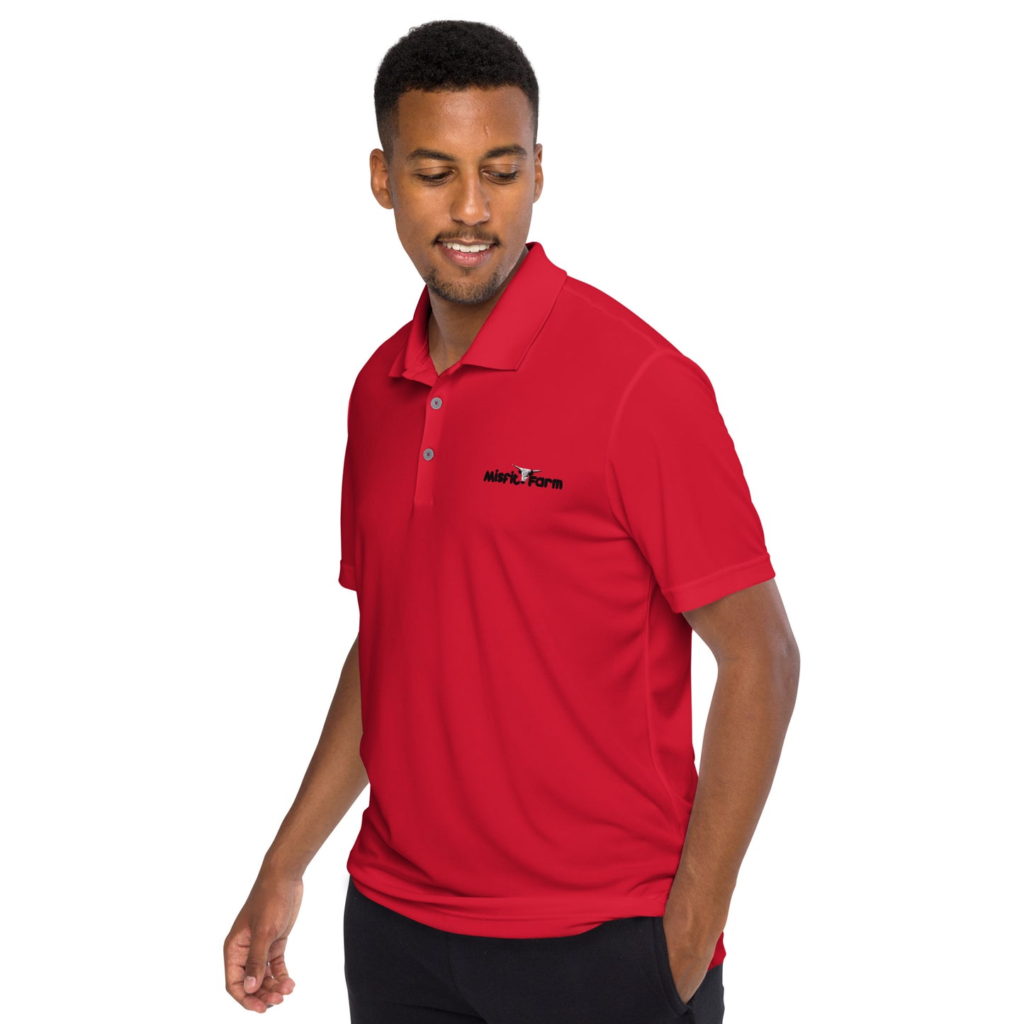 The Misfit Farm adidas performance polo shirt