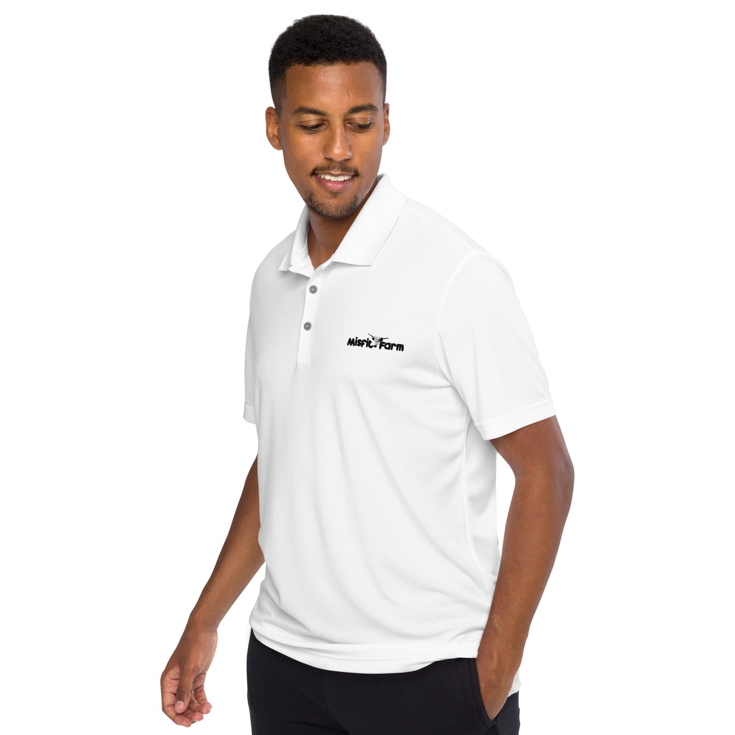 The Misfit Farm adidas performance polo shirt