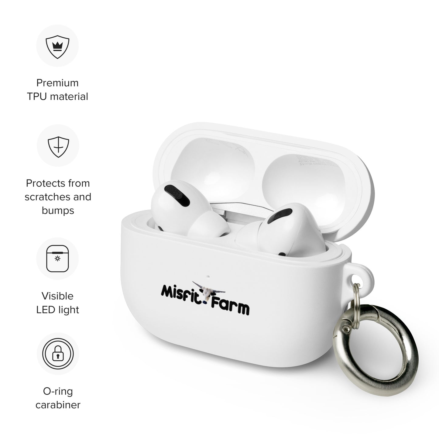 The Misfit Farm AirPods case