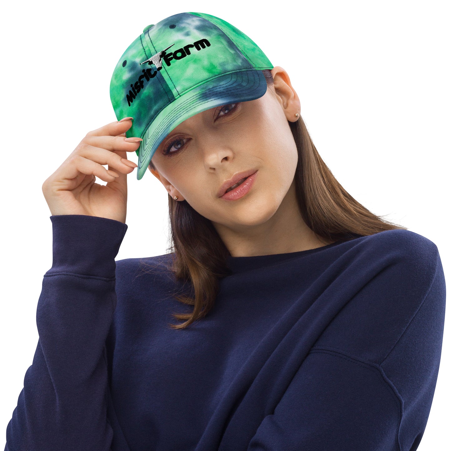 The Misfit Farm Tie dye hat