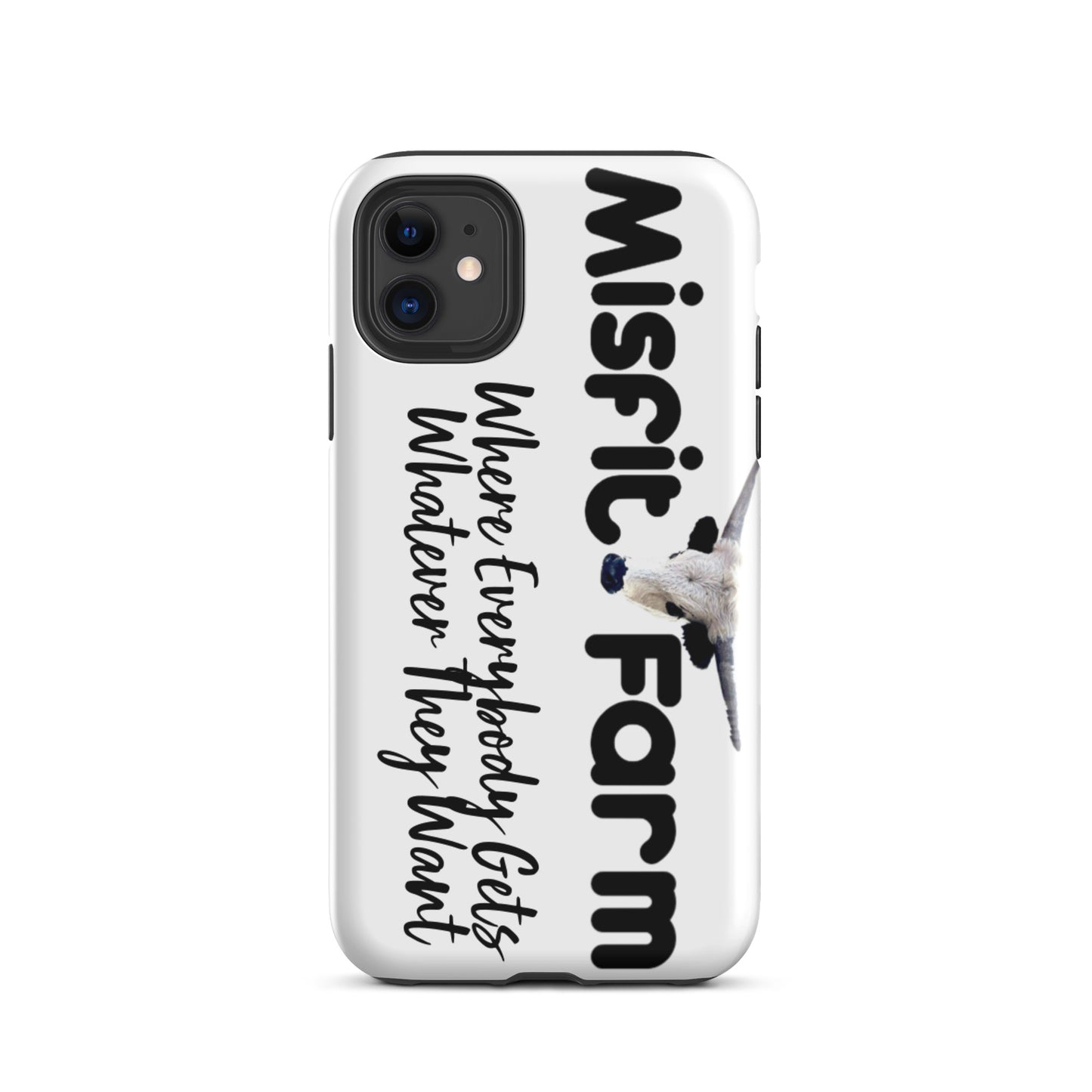 The Misfit Farm Tough iPhone case