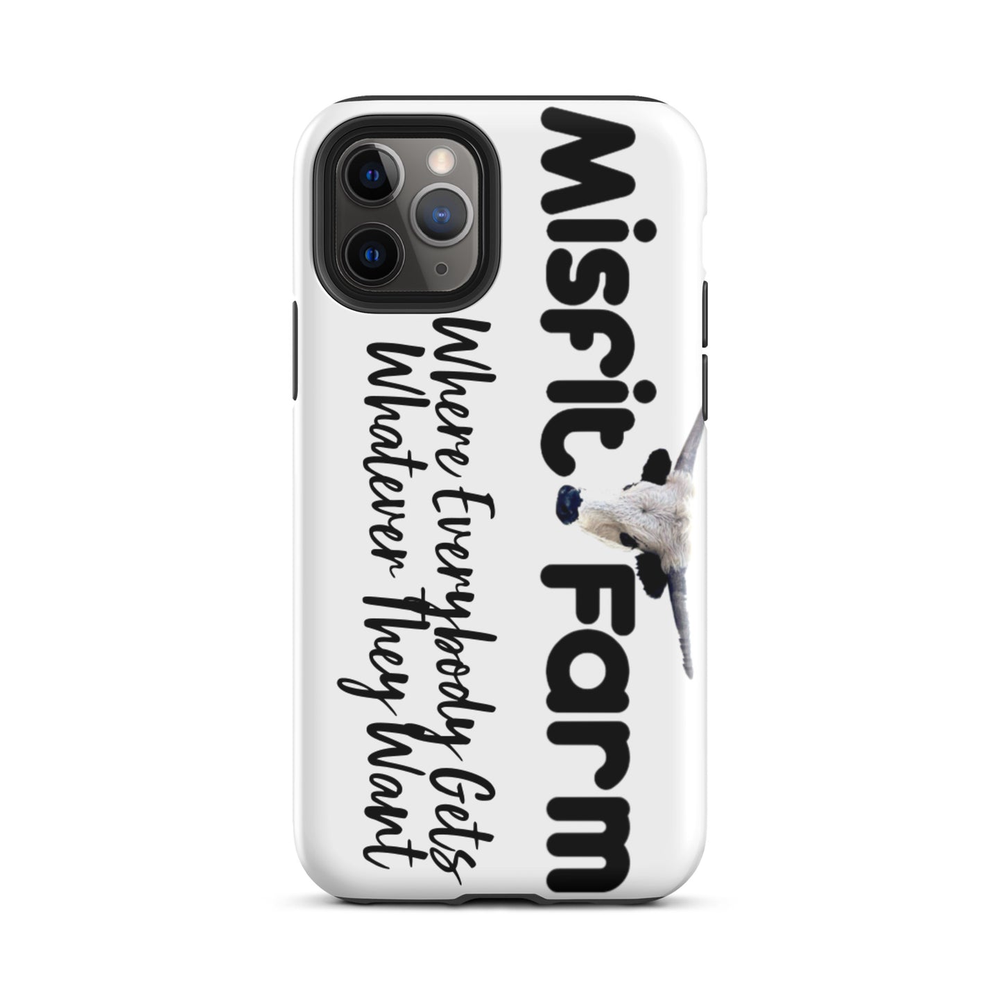 The Misfit Farm Tough iPhone case