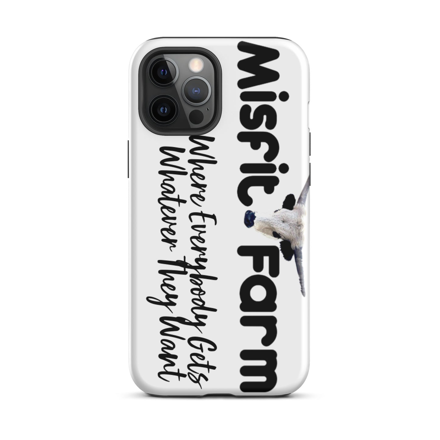 The Misfit Farm Tough iPhone case