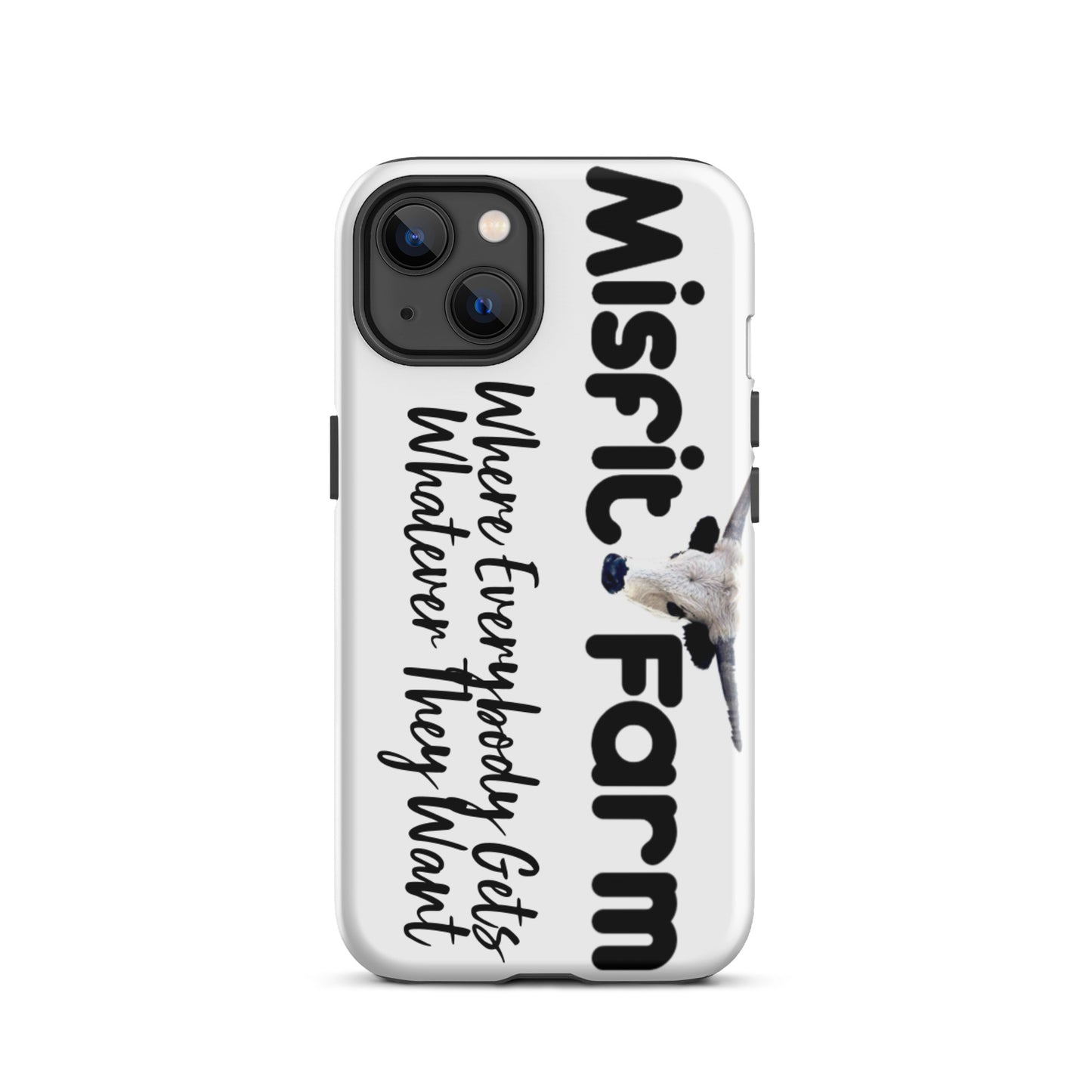 The Misfit Farm Tough iPhone case