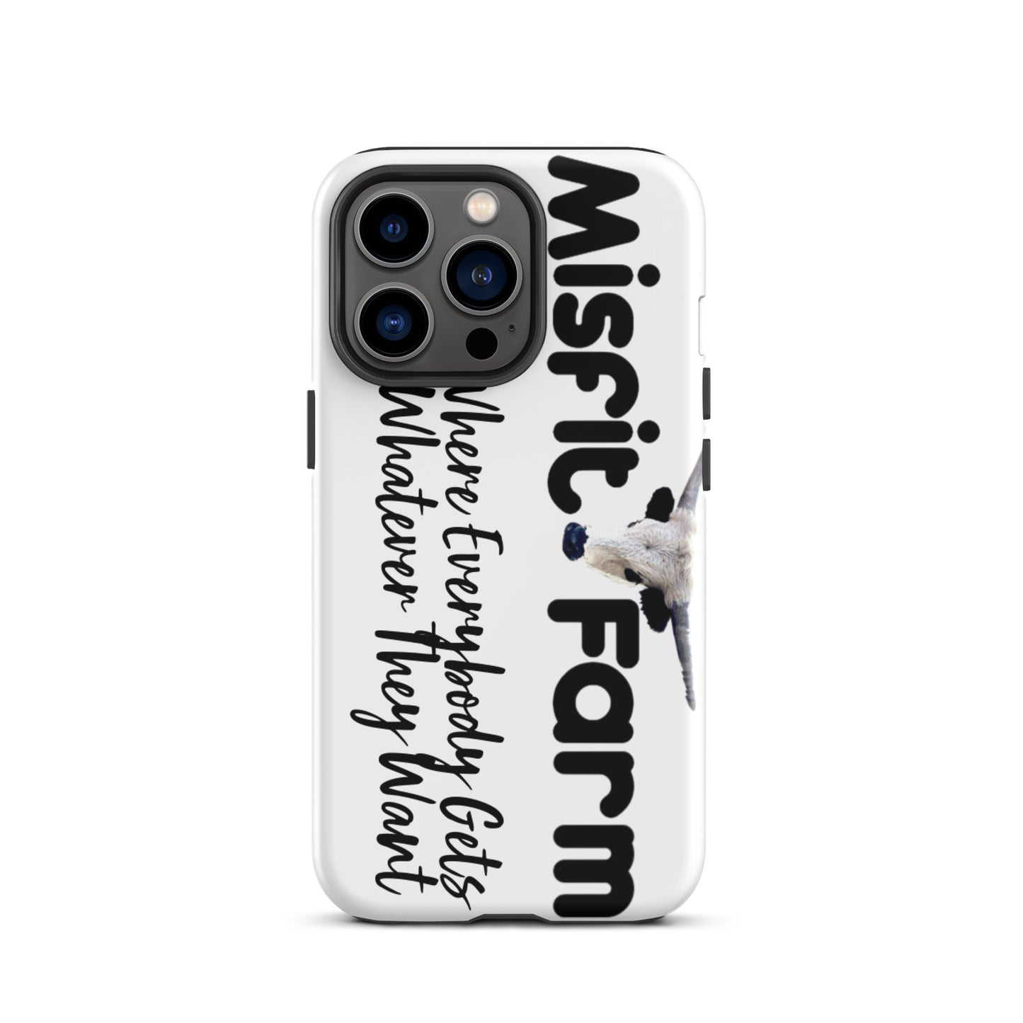 The Misfit Farm Tough iPhone case