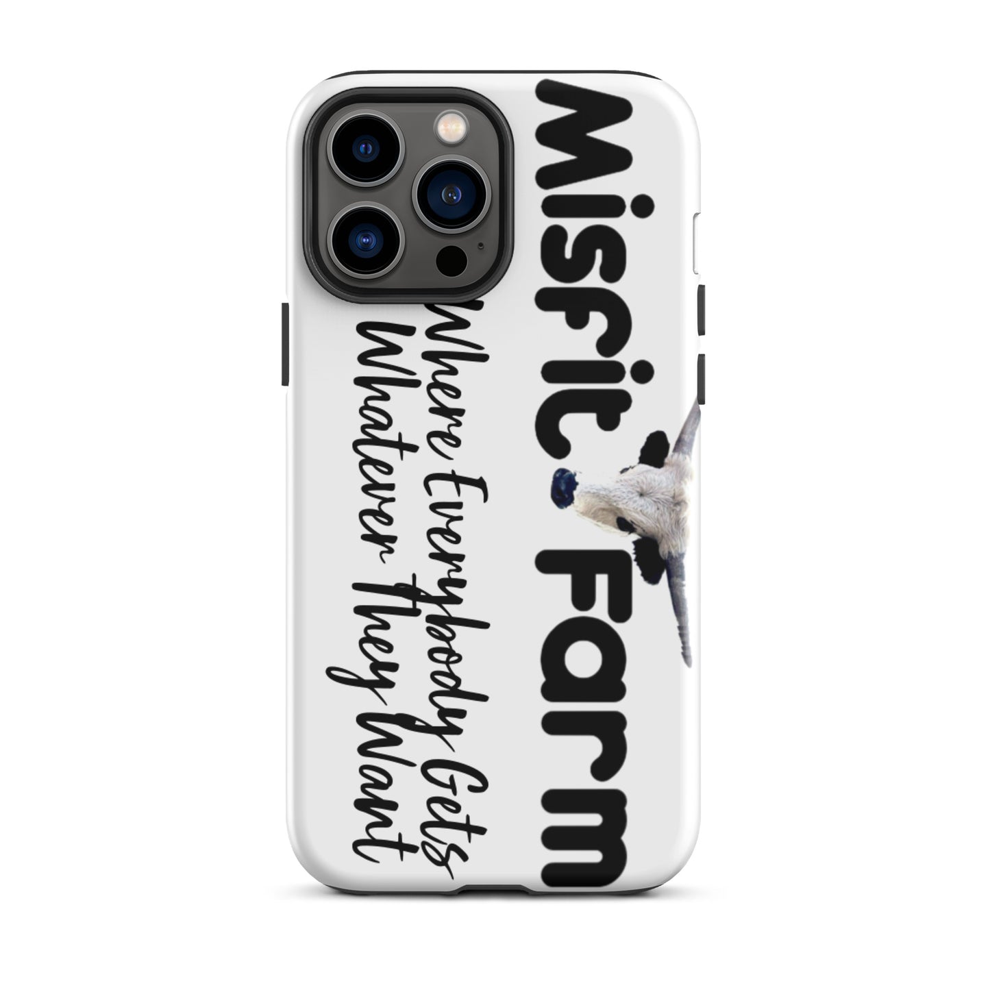 The Misfit Farm Tough iPhone case