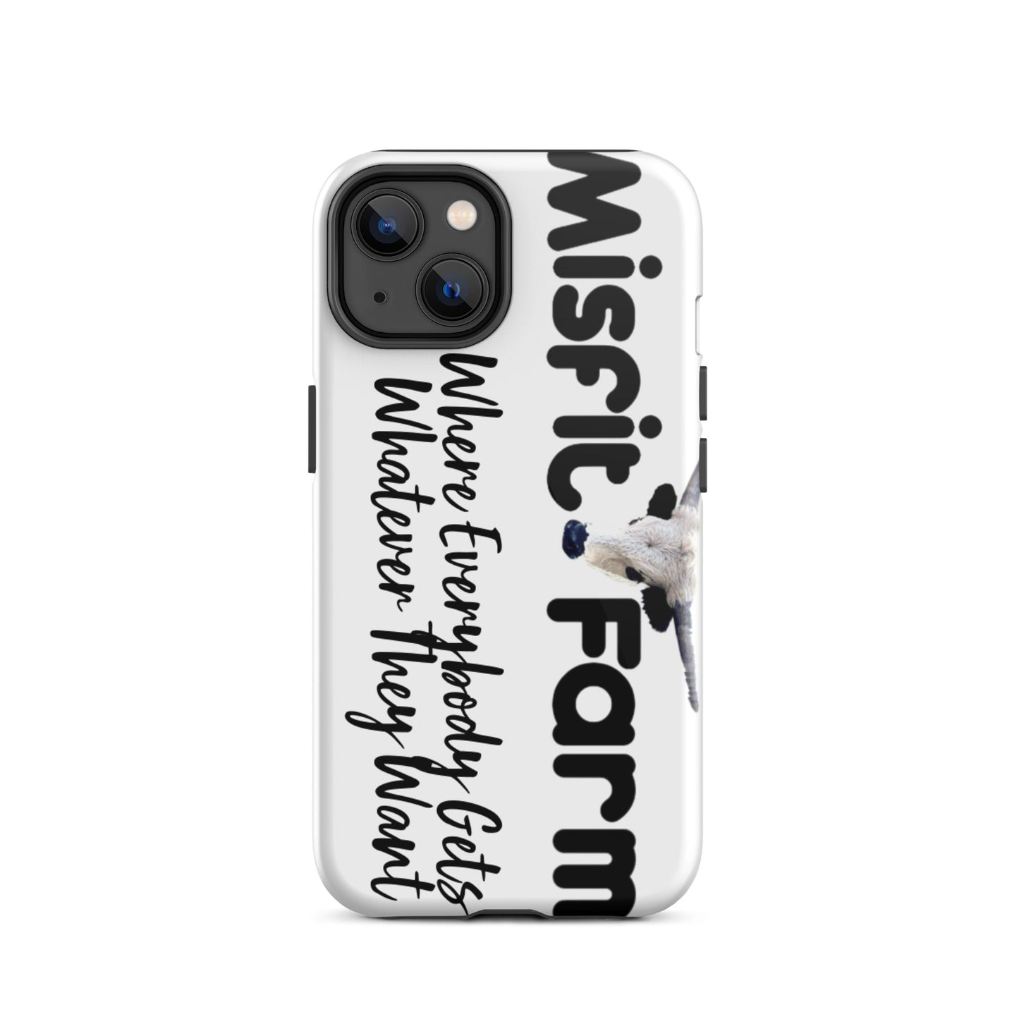 The Misfit Farm Tough iPhone case