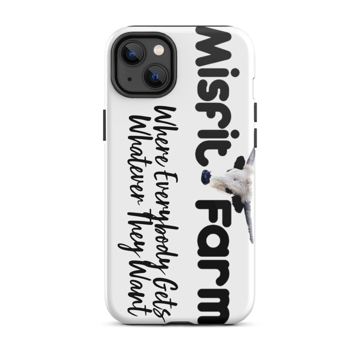 The Misfit Farm Tough iPhone case