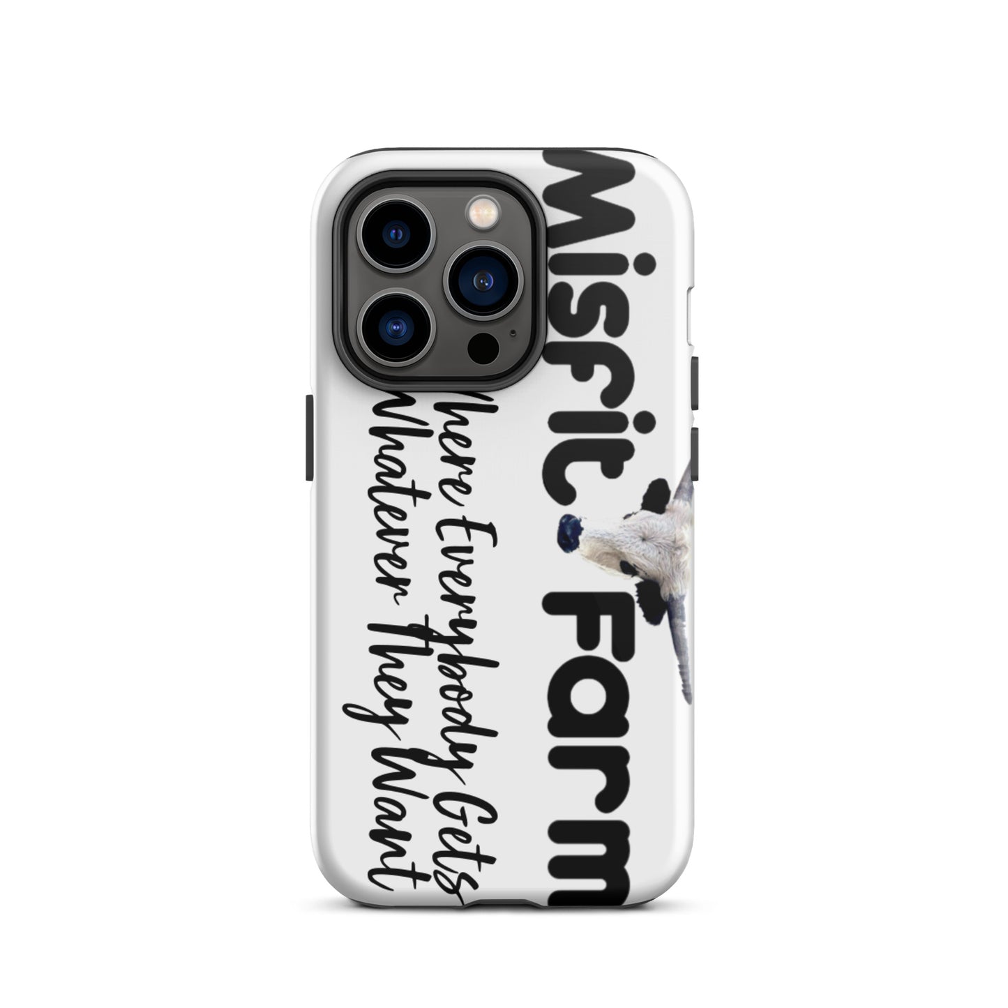 The Misfit Farm Tough iPhone case