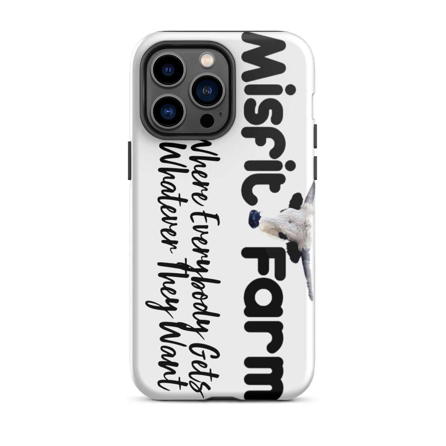 The Misfit Farm Tough iPhone case