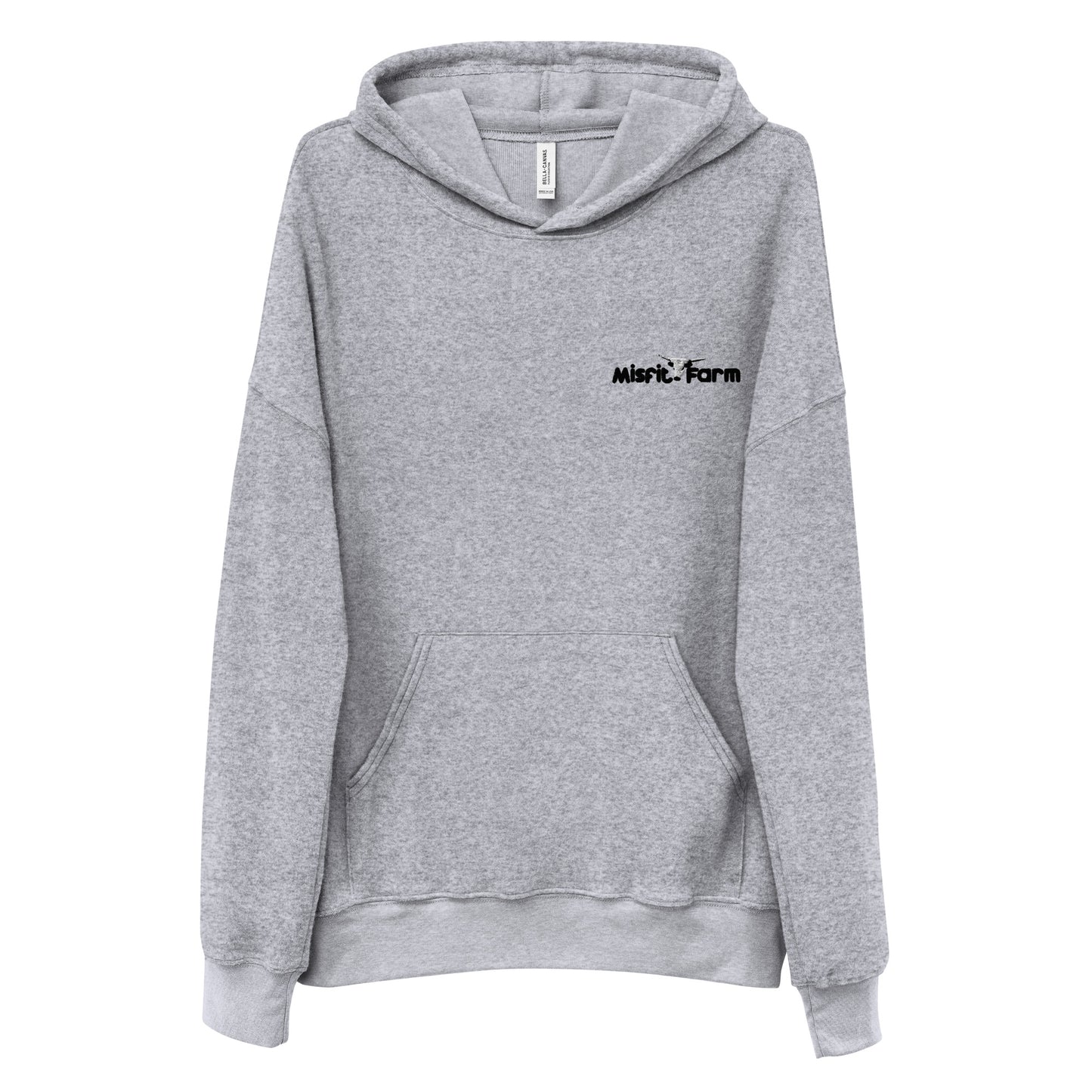 The Misfit Farm Unisex sueded fleece hoodie