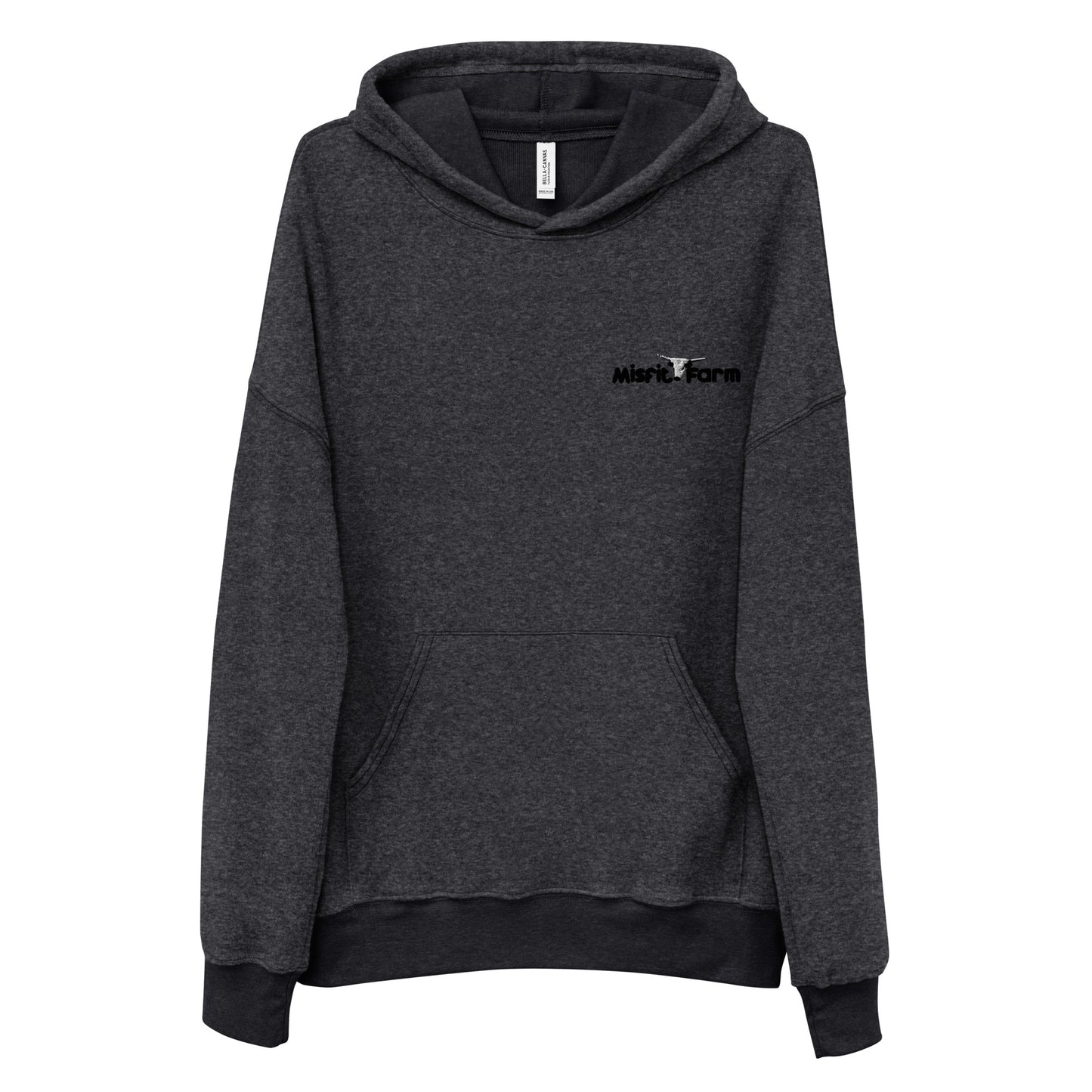 The Misfit Farm Unisex sueded fleece hoodie