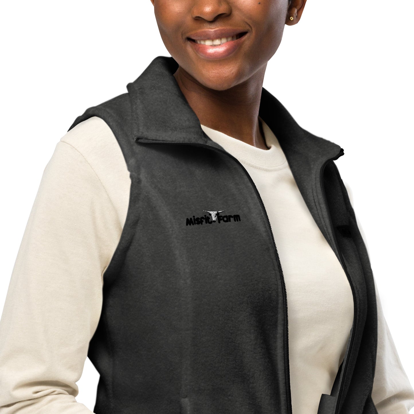 The Misfit Farm Women’s Columbia fleece vest